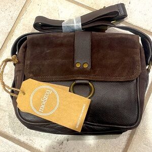 Mo&Co suede leather crossbody/shoulder bag  NWT
